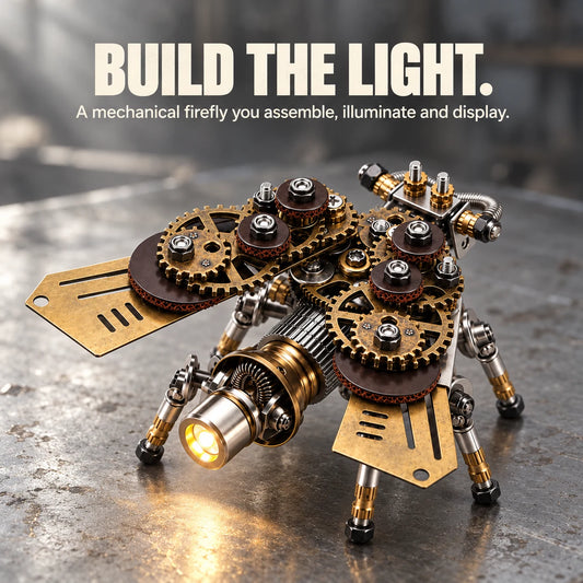 Mechanical Firefly DIY Metal Model Kit