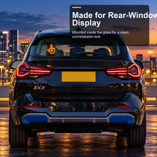 USB-Powered LED Car Gesture Light