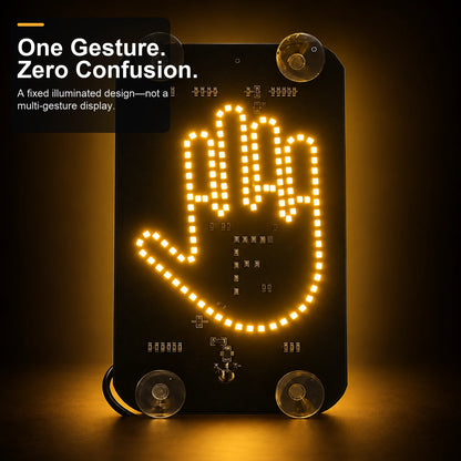 USB-Powered LED Car Gesture Light