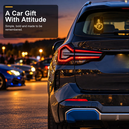 USB-Powered LED Car Gesture Light